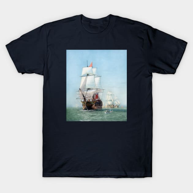 First Journey Of The Ship Victory T-Shirt by warishellstore